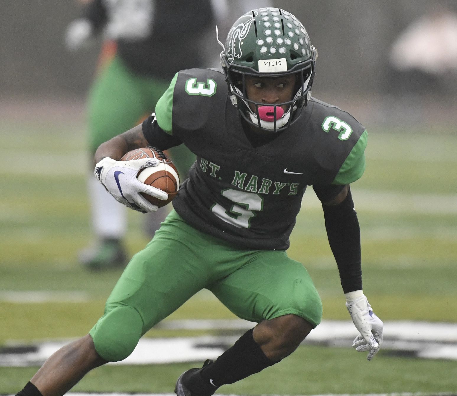 St. Mary’s vs Platte County in Class 4 Missouri state semifinal football game